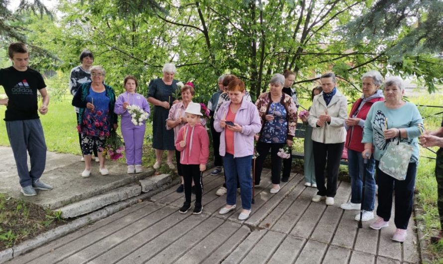 22 июня в День памяти и скорби в с. Глухово прошёл Митинг «Память сильнее времени»